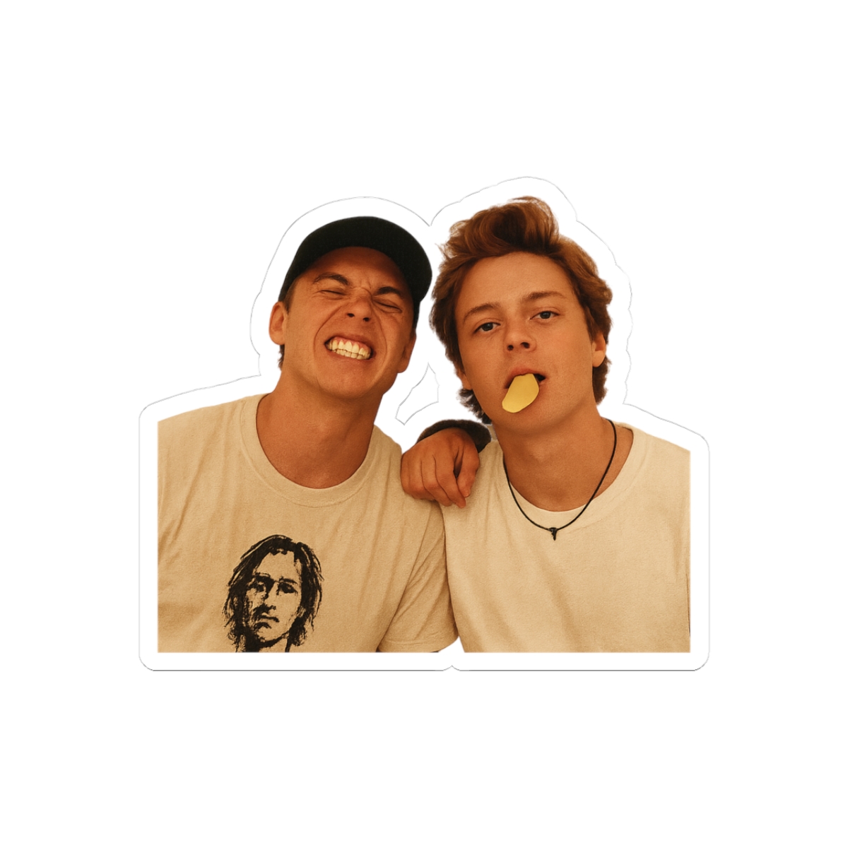 Rudy Pankow & Drew Starkey Outer Banks Sticker - Official stickers merchandise