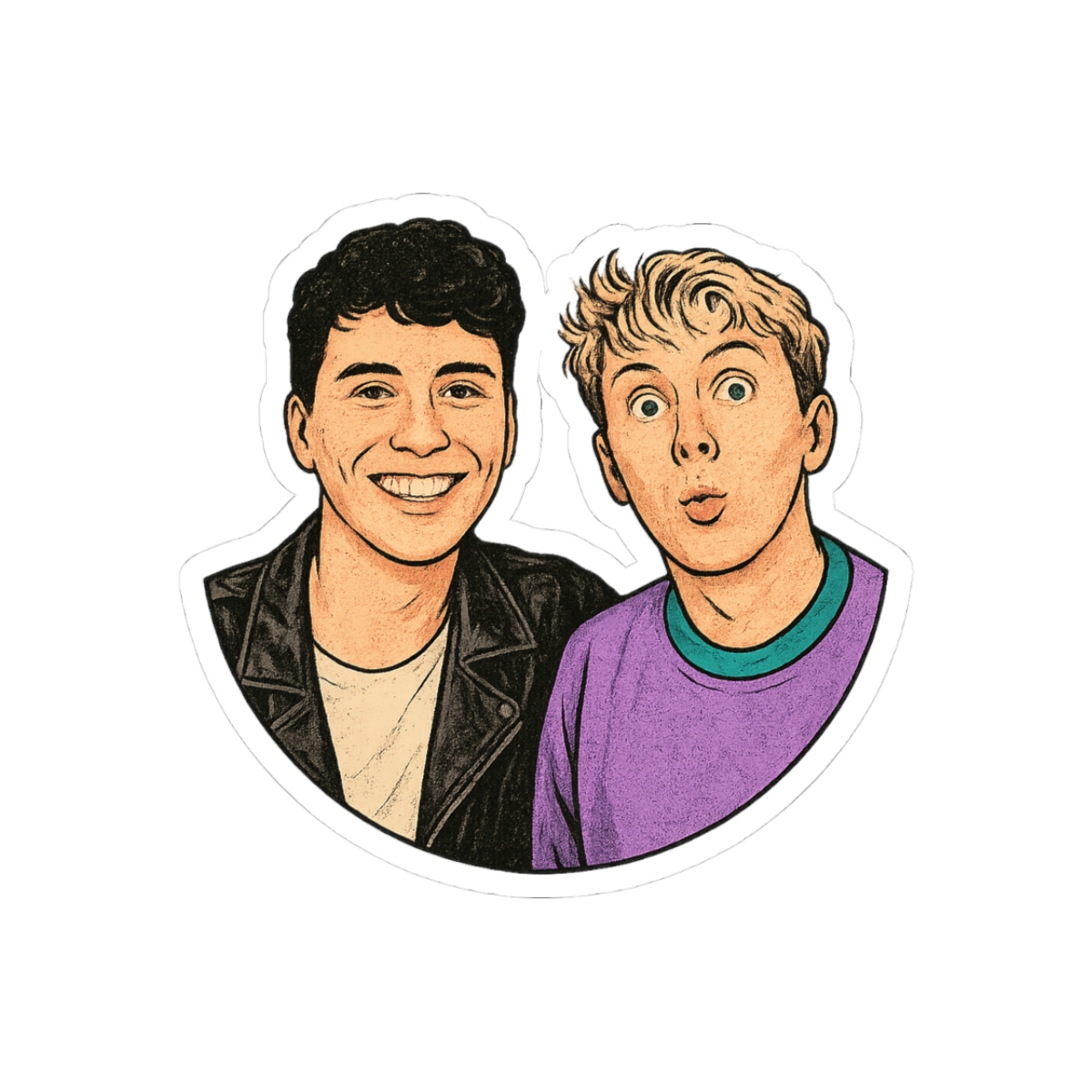 Dan and Phil Duo Sticker - Official stickers merchandise