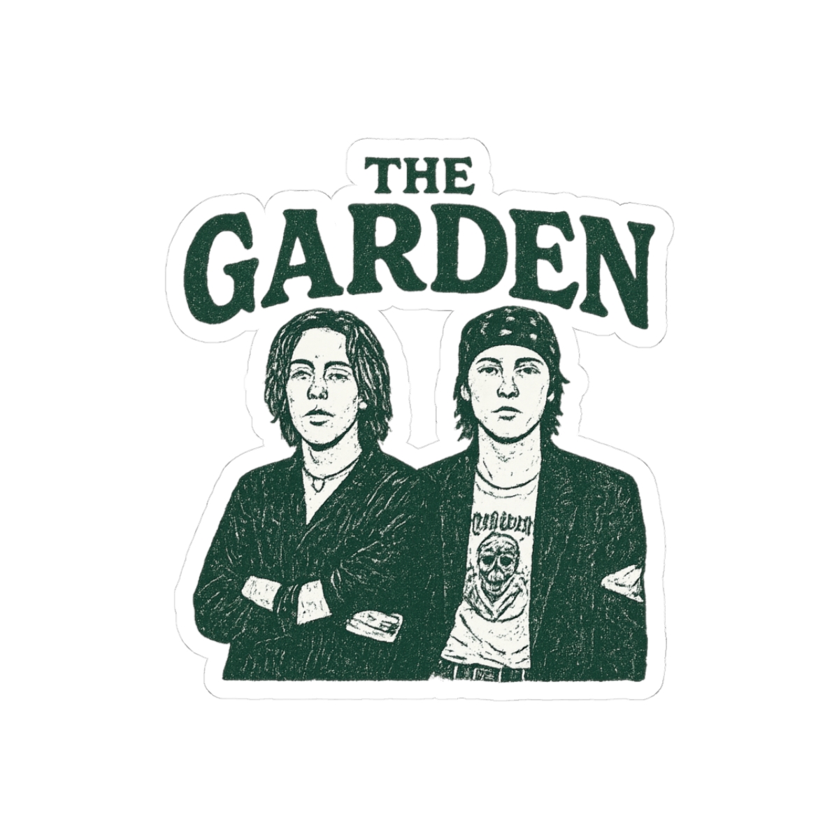 Garden Band Veggie Concert Sticker - Official stickers merchandise