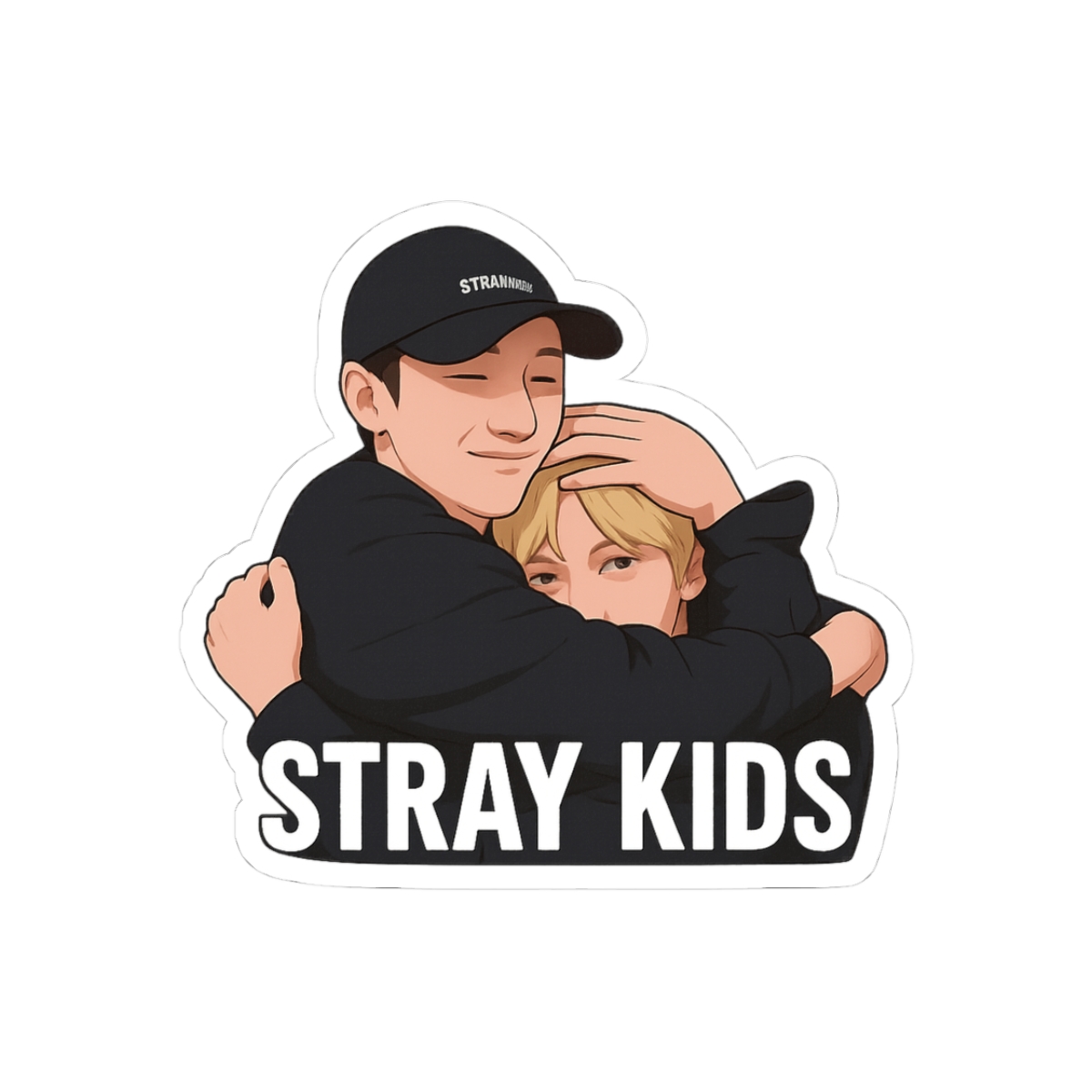 Stray Kids Bang Chan & Felix Cute Adorable Sticker - Official stickers merchandise
