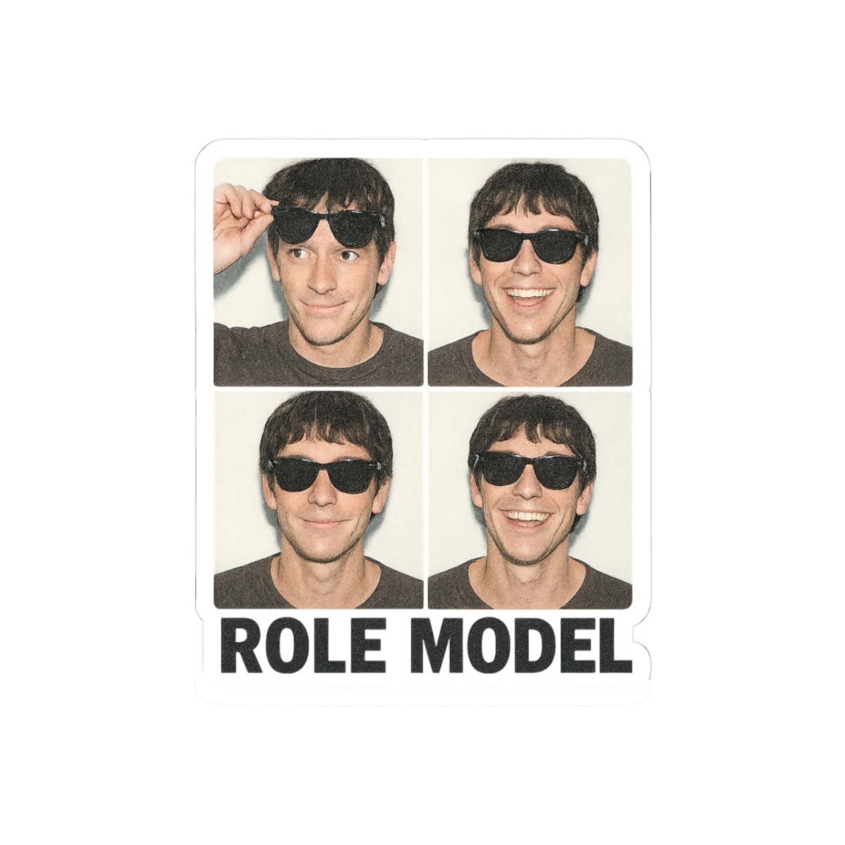 Funny Role Model Humorous Sticker - Official stickers merchandise
