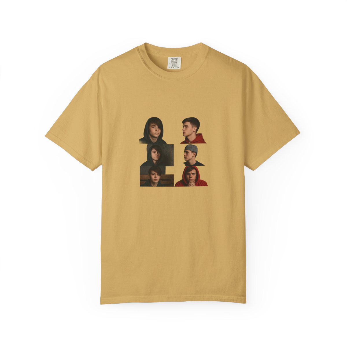 Bars and Melody Collage Graphic T-Shirt - Official t-shirts merchandise