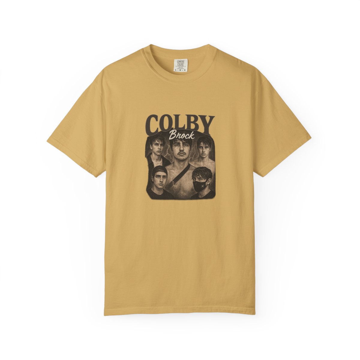 Colby Brock Fan T-Shirt with Stylish Quartet Graphic - alternate angle 4, merchandise
