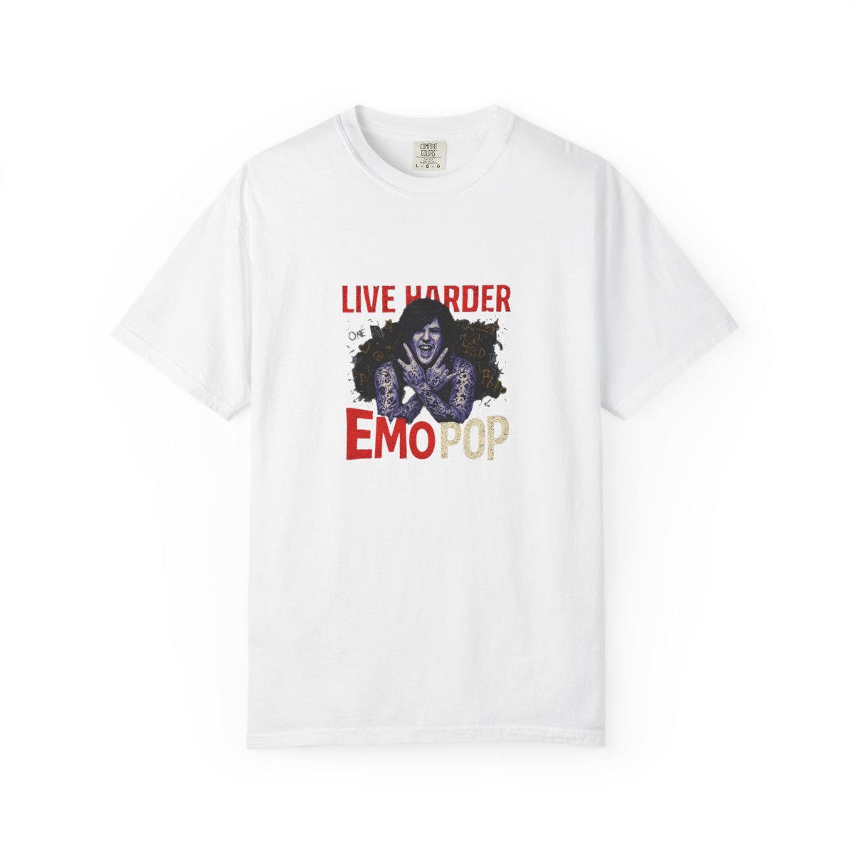 Heartfelt Emo Pop Music T-Shirt - Official t-shirts merchandise