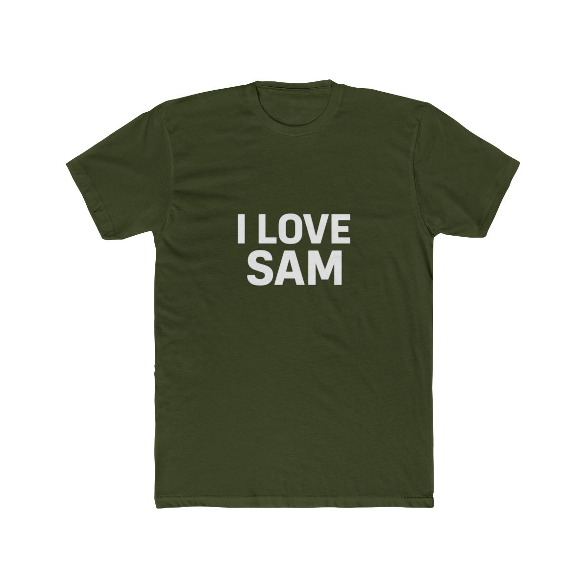 I Love Sam Funny Superfan T Shirt