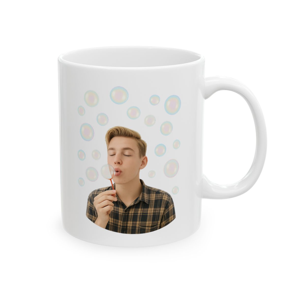 Marcus Martinus Pop Duo Badge | Fan Coffee Mug, Nordic Pop Gift, Concert Cup - Official mugs merchandise