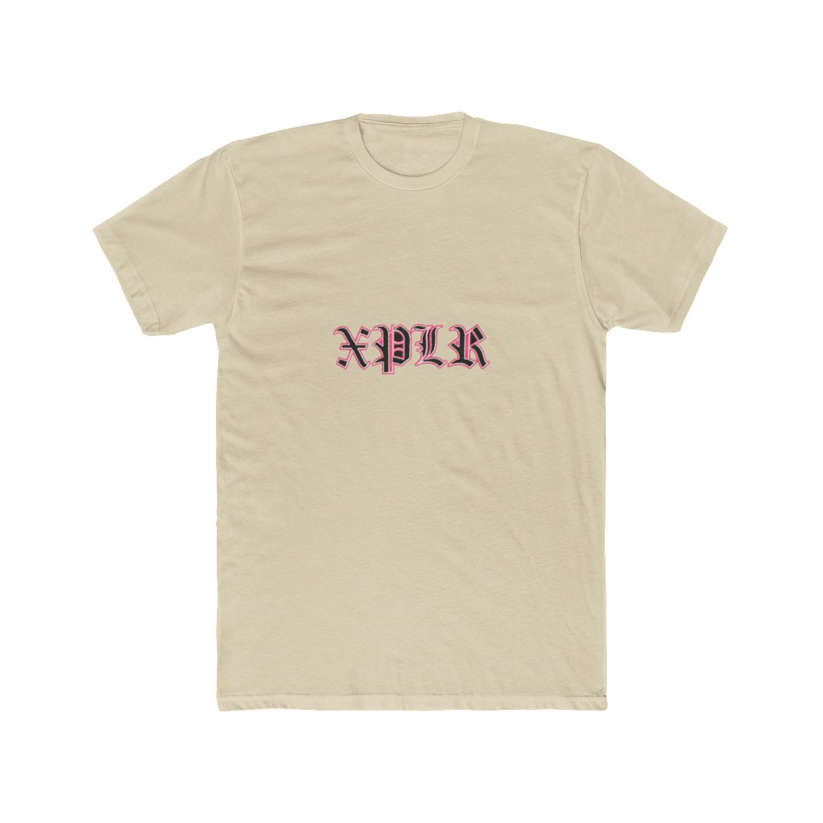 XPLR Sam And Colby XPLR Gothic Logo T-Shirt - alternate angle 2, merchandise