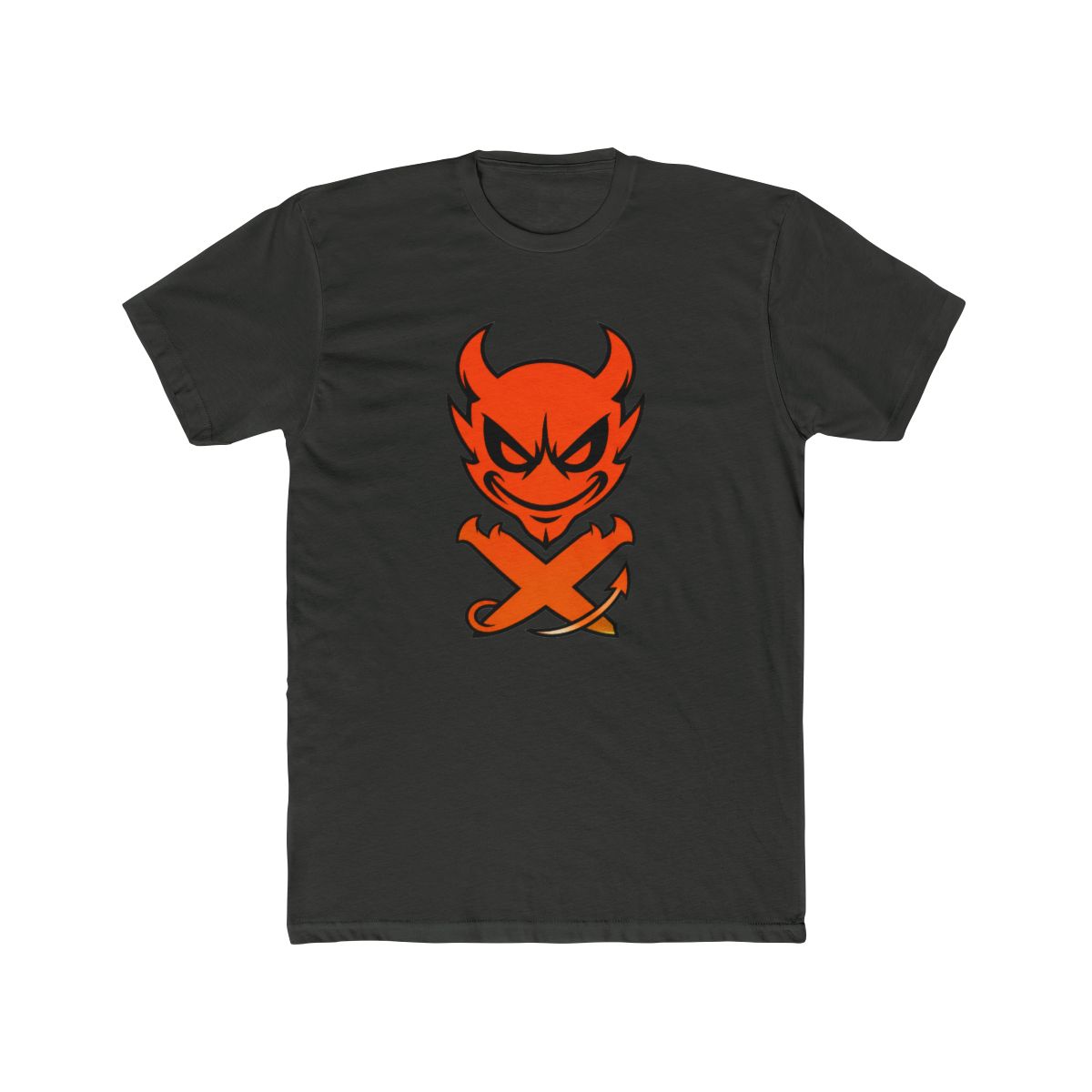 XPLR By Sam And Colby Devil Logo T Shirt Hot Topic Exclusive - alternate angle 2, merchandise