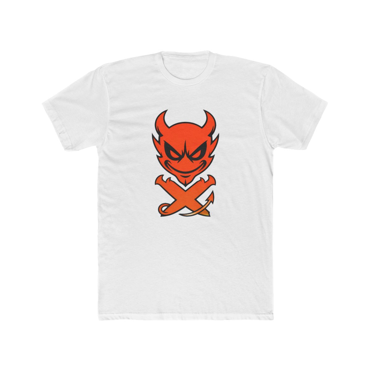 XPLR By Sam And Colby Devil Logo T Shirt Hot Topic Exclusive - alternate angle 5, merchandise