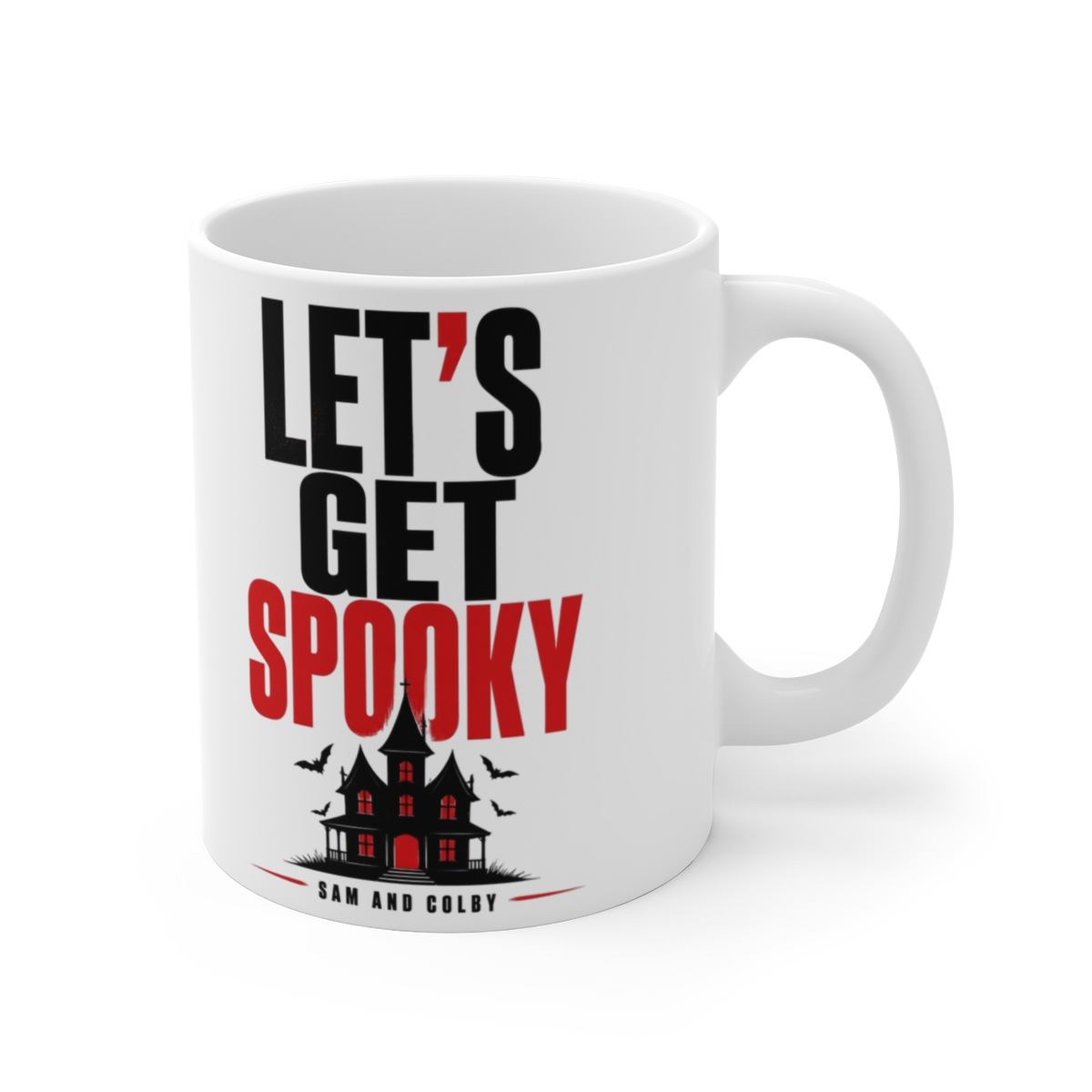 Sam and Colby "Get Spooky" Mug