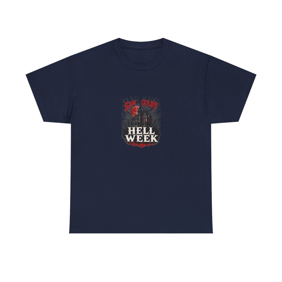 Sam and Colby "Hell Week" Unisex Tee - alternate angle 5, merchandise