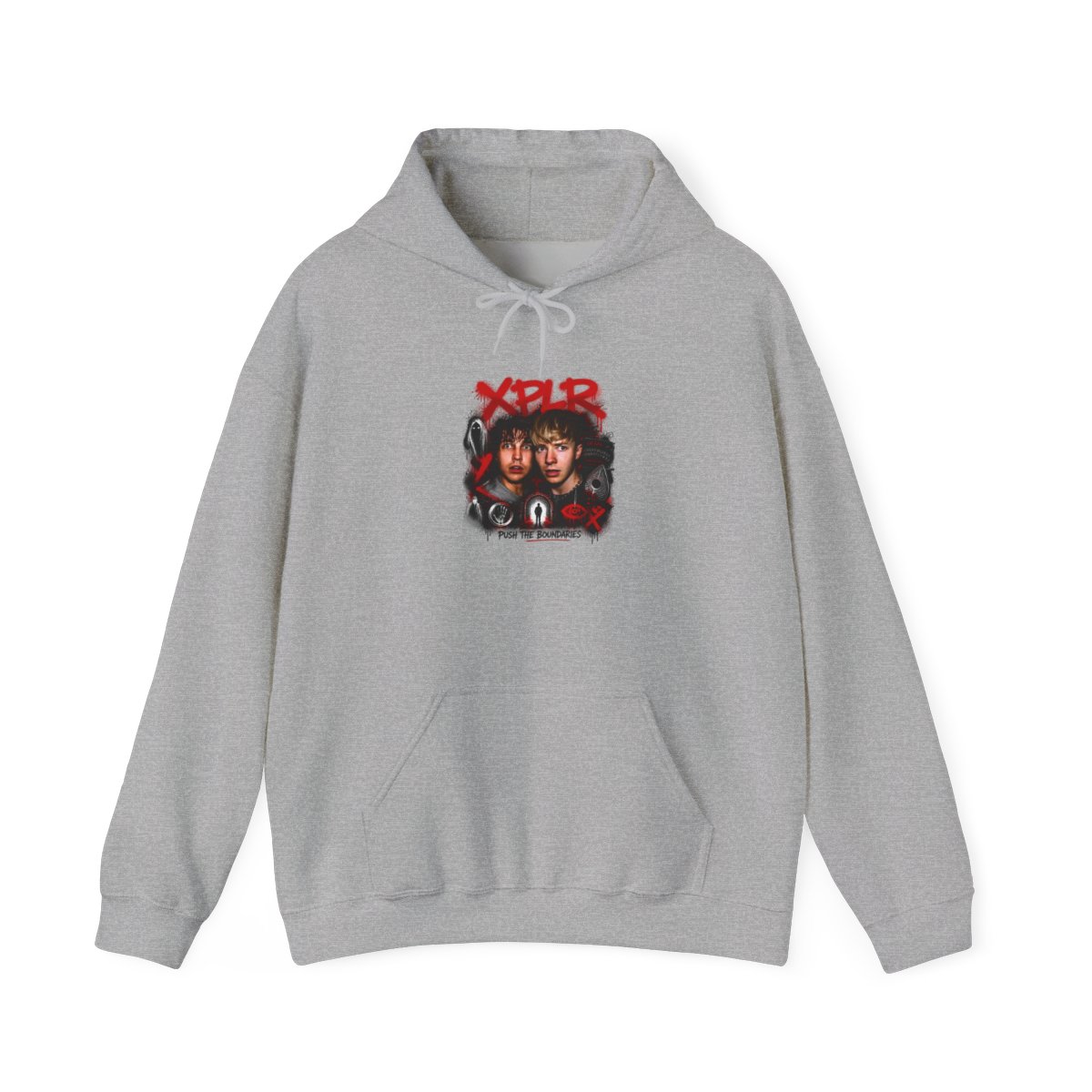 Sam and Colby " in bold, spray-painted style at the top. " Hoodie - Official Hoodies merchandise