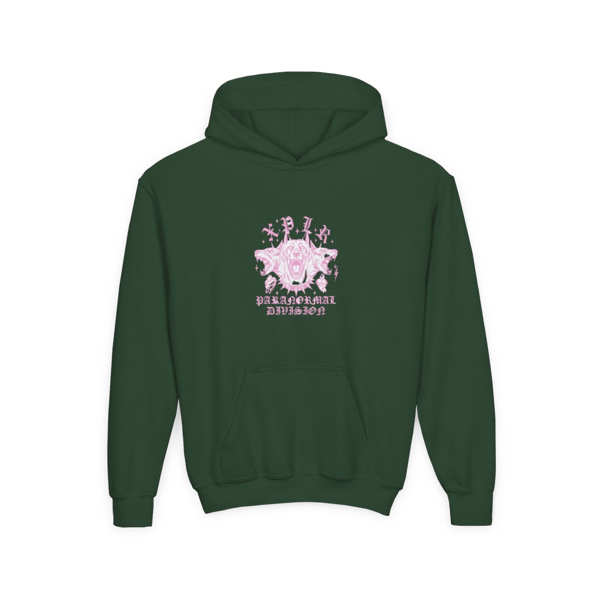 Paranormal Division Kids Hoodie - alternate angle 3, merchandise