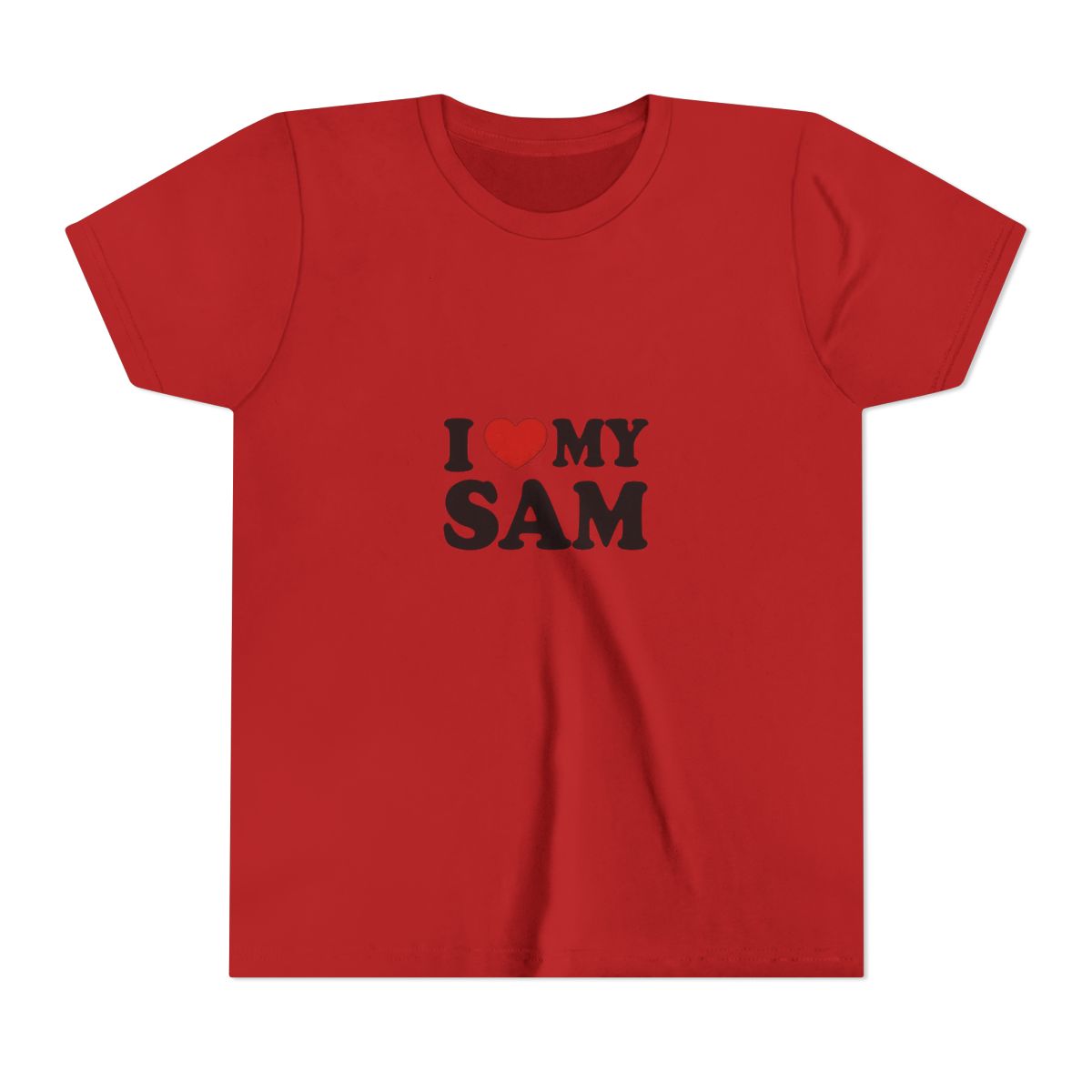 Personalized Sam & Friends Squad Loyalty Kids T-Shirt - alternate angle 5, merchandise