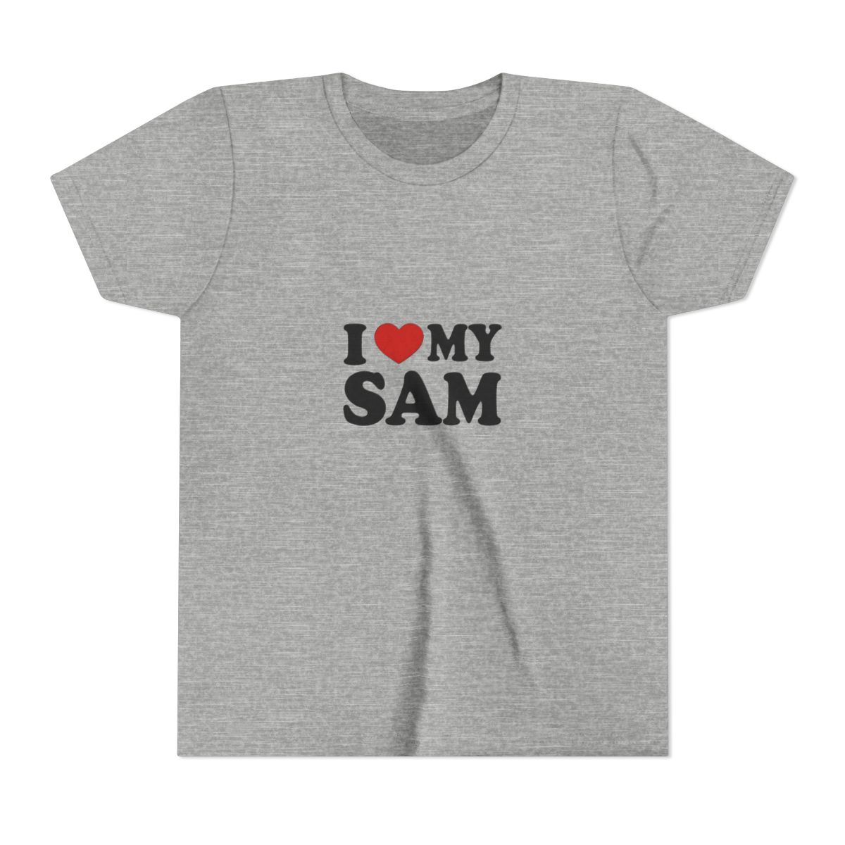 Personalized Sam & Friends Squad Loyalty Kids T-Shirt - alternate angle 3, merchandise