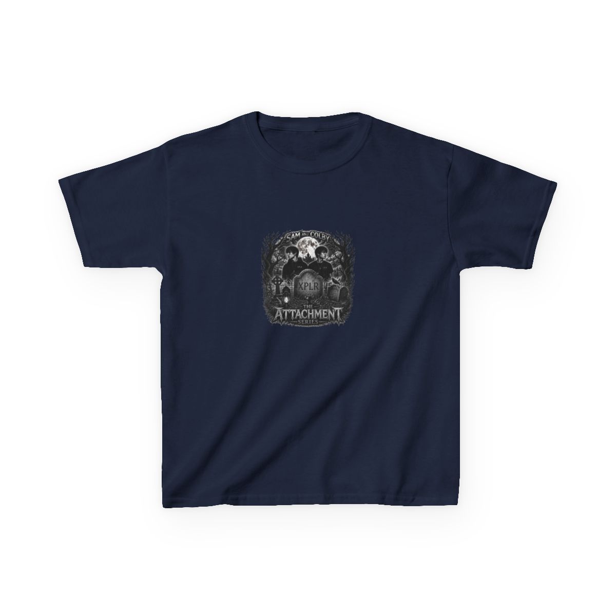 Sam and Colby "The Attachment Series" Unisex Kids Tee - alternate angle 5, merchandise