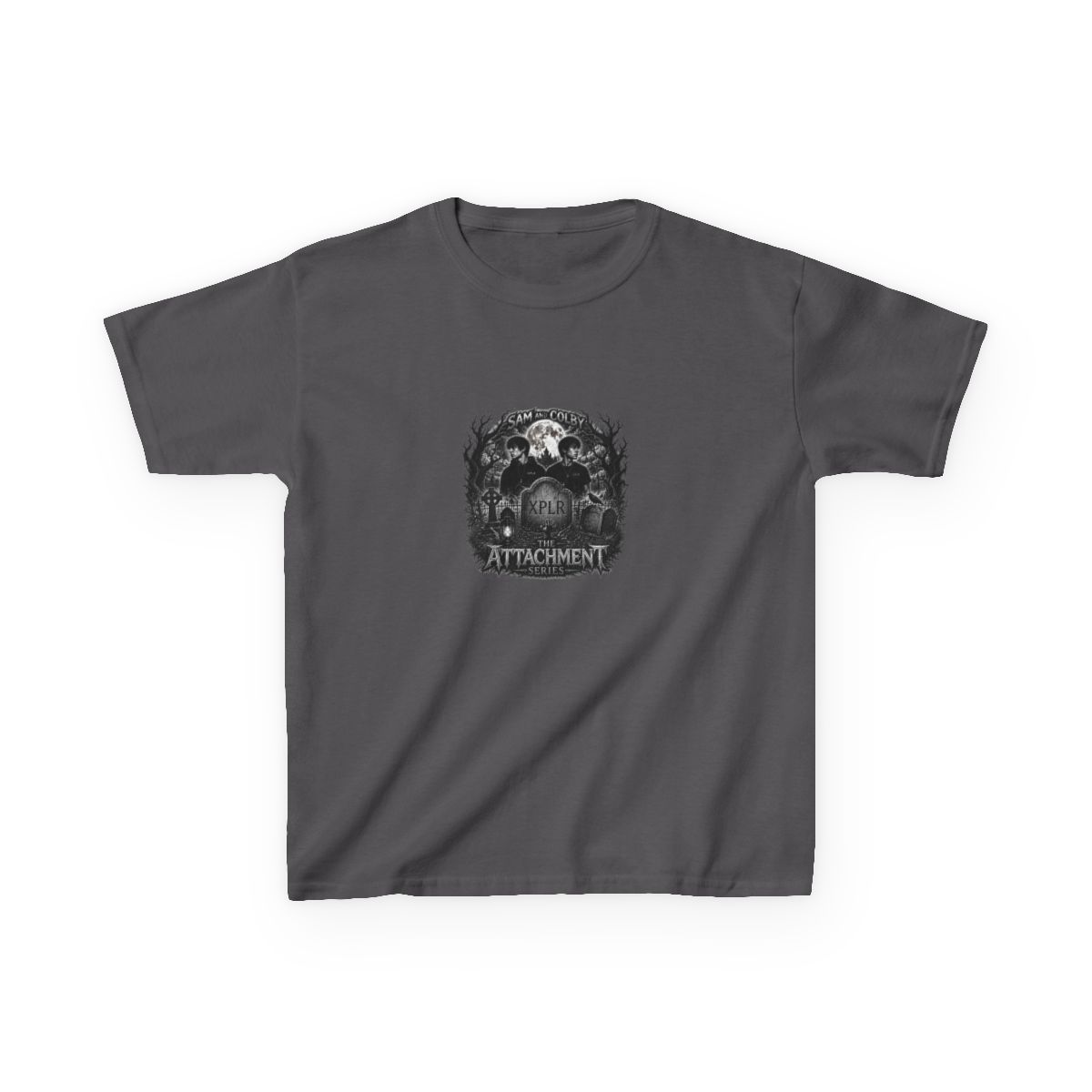 Sam and Colby "The Attachment Series" Unisex Kids Tee - alternate angle 4, merchandise