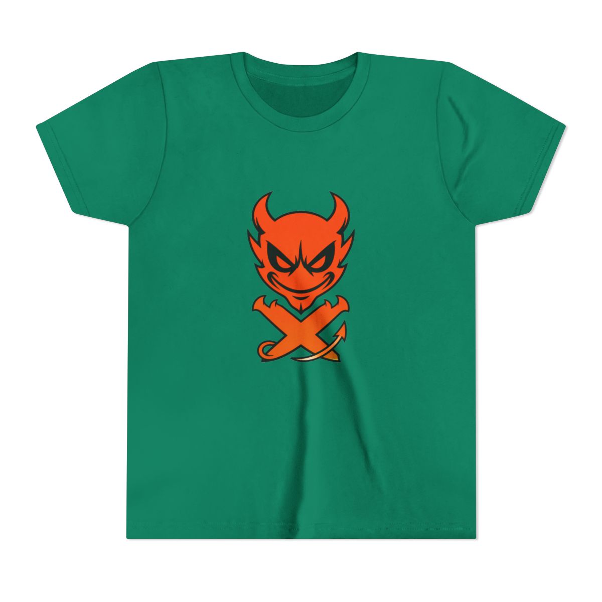 XPLR By Sam And Colby Devil Logo Kids T Shirt Hot Topic Exclusive - alternate angle 4, merchandise