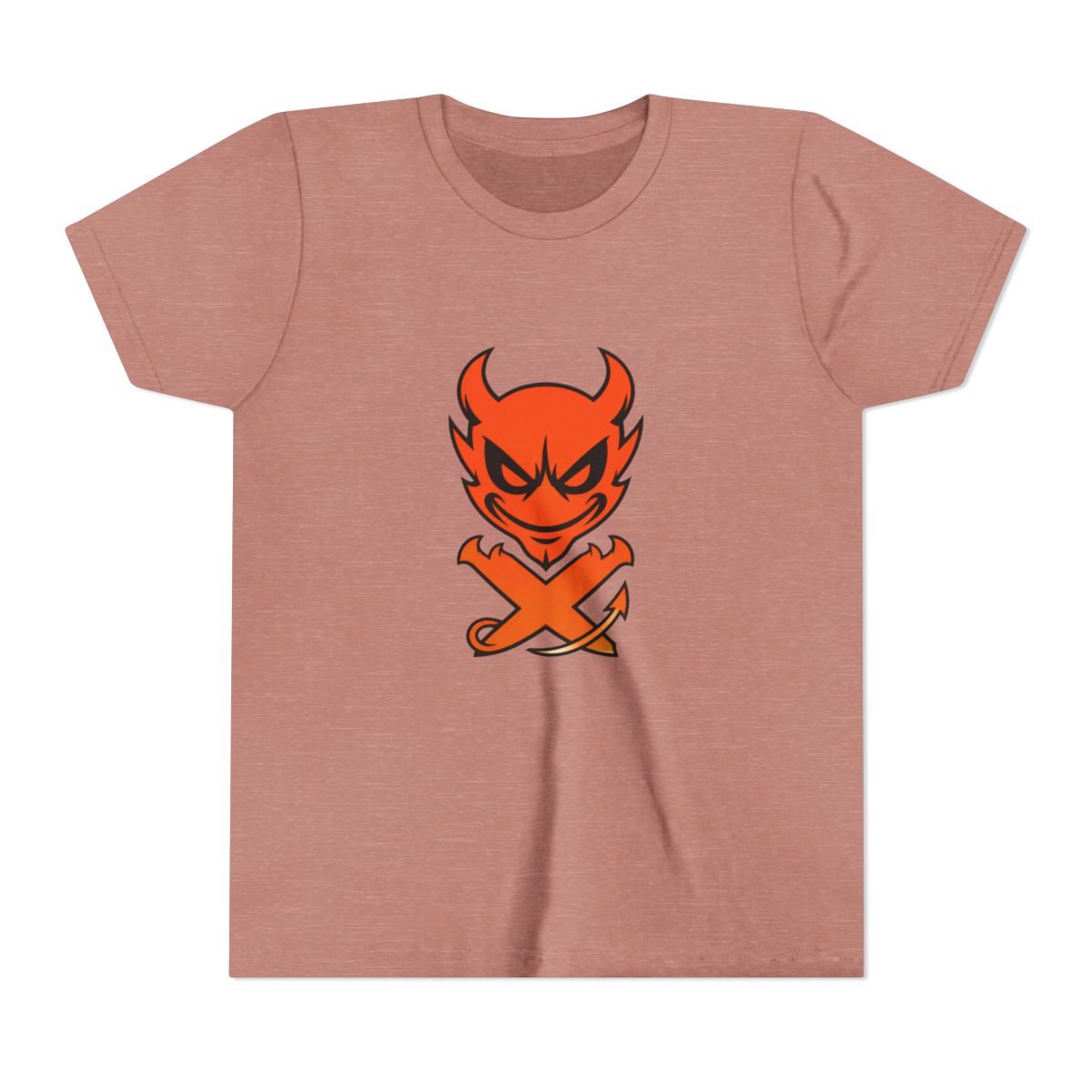 XPLR By Sam And Colby Devil Logo Kids T Shirt Hot Topic Exclusive - alternate angle 2, merchandise