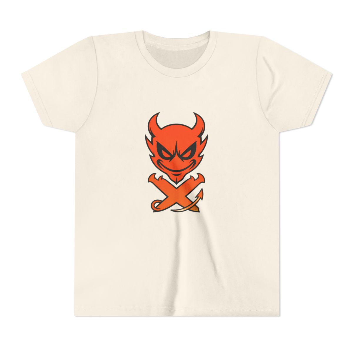 XPLR By Sam And Colby Devil Logo Kids T Shirt Hot Topic Exclusive - alternate angle 3, merchandise