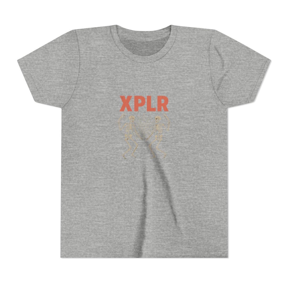 XPLR Sam and Colby Dancing Skeletons Kids T-Shirt - alternate angle 3, merchandise