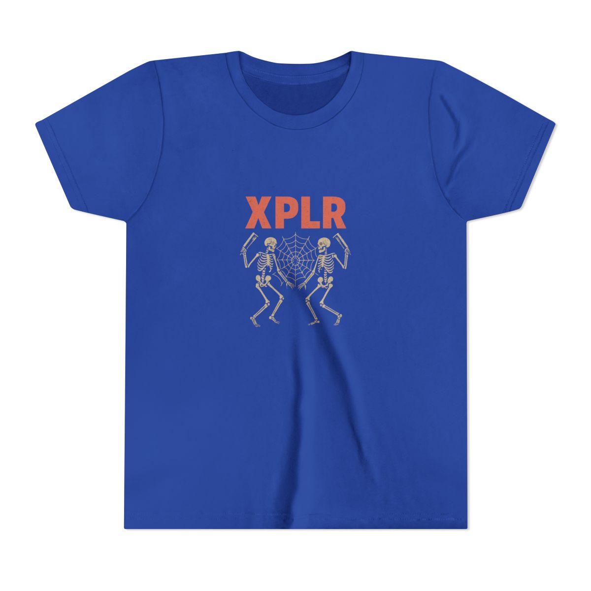 XPLR Sam and Colby Dancing Skeletons Kids T-Shirt - alternate angle 4, merchandise