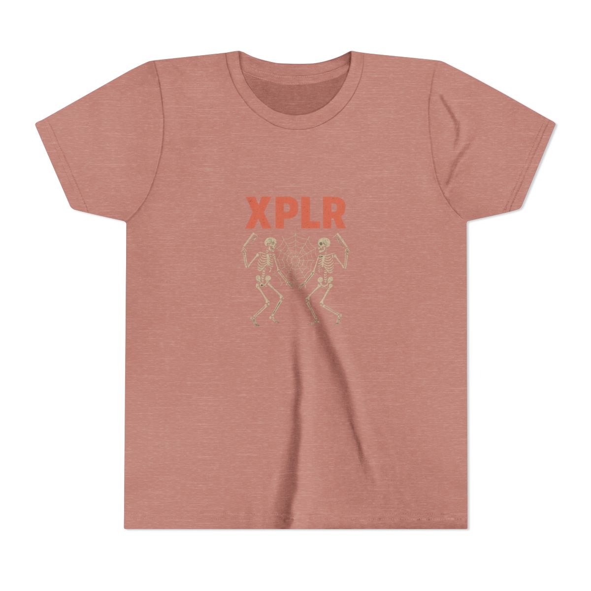 XPLR Sam and Colby Dancing Skeletons Kids T-Shirt - alternate angle 2, merchandise