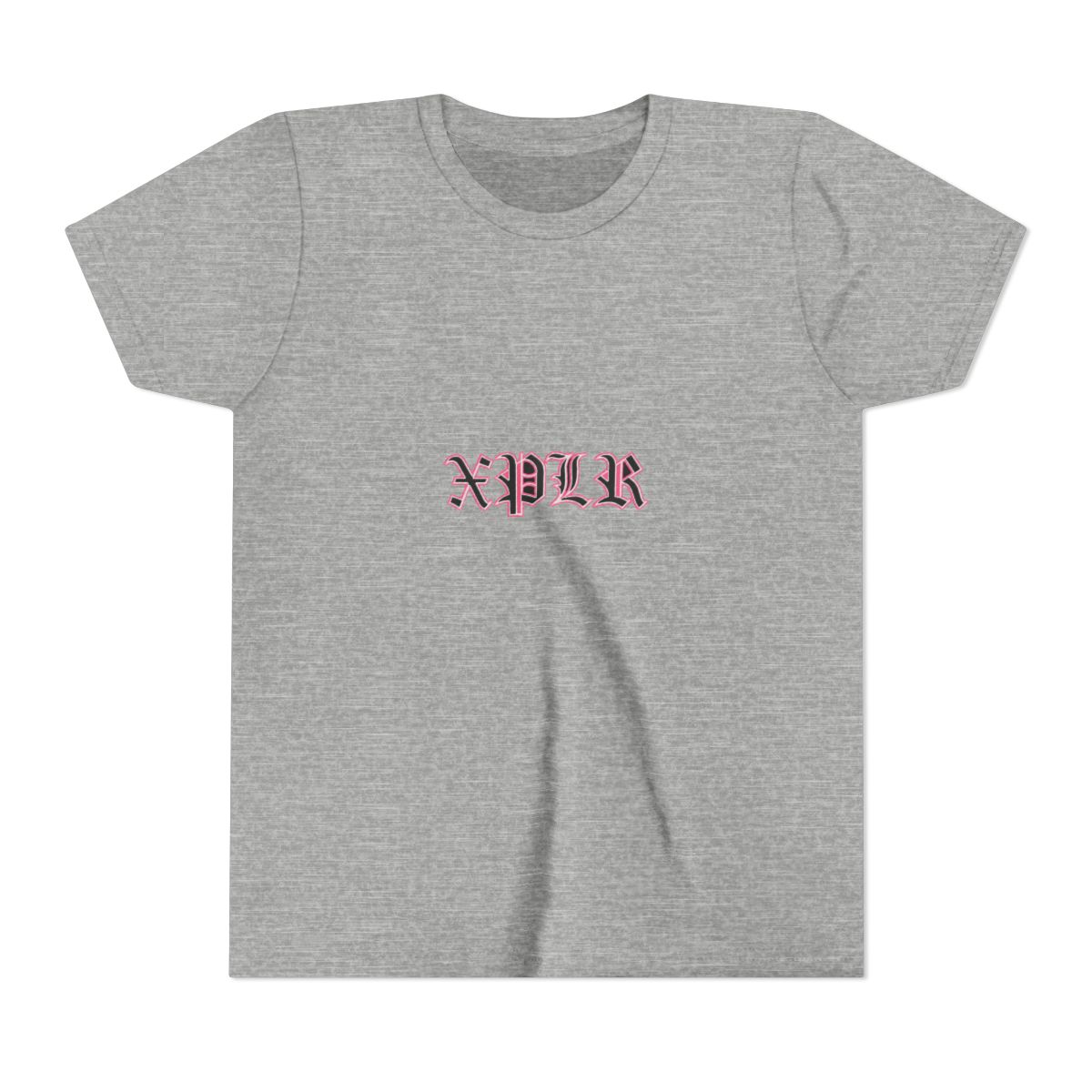 XPLR Sam And Colby XPLR Gothic Logo Kids T-Shirt - alternate angle 5, merchandise